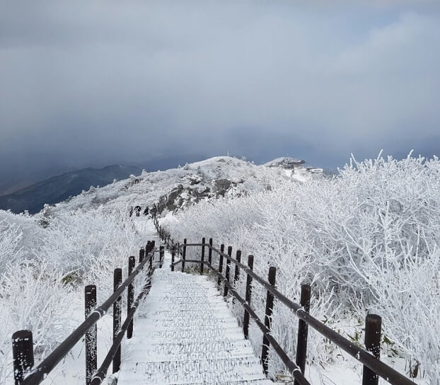 무주 덕유산 겨울산행
