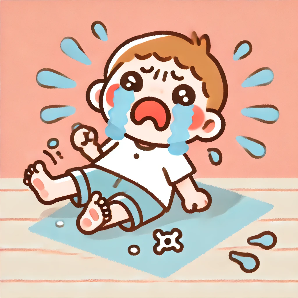 떼쓰는 아이