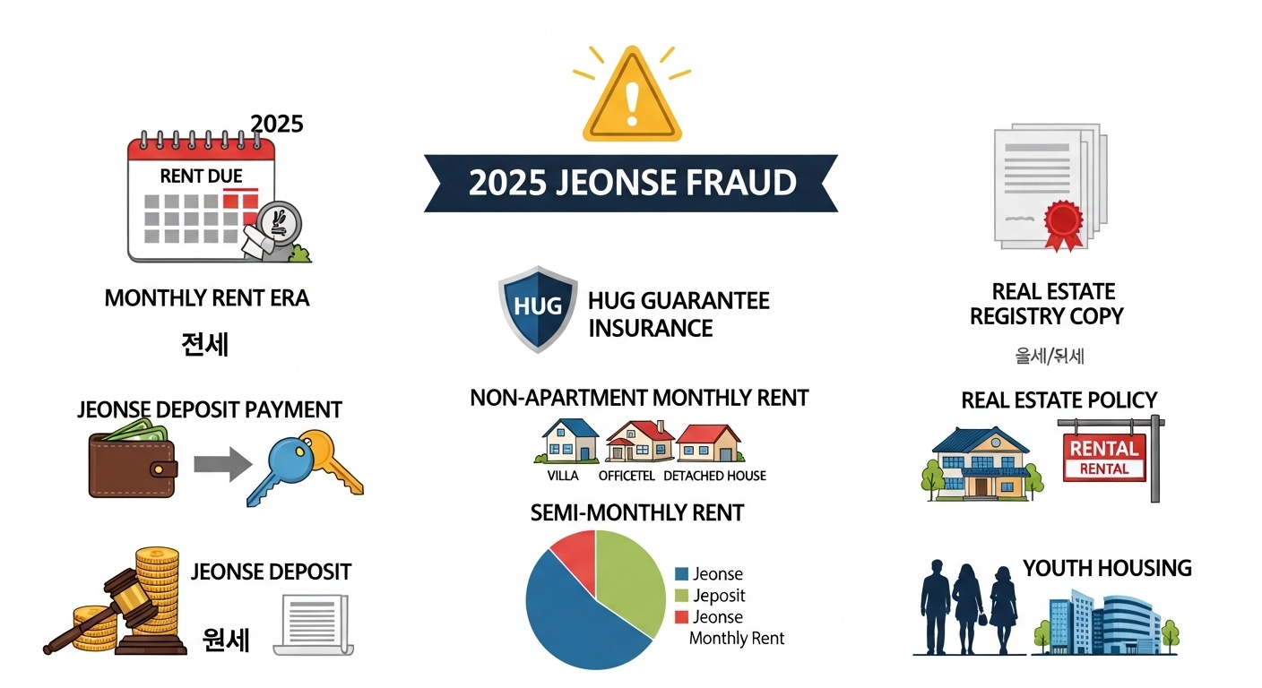 이사 가기 무섭네 ❘ 2025년 최종 통계로 보는 전세 사기와 월세 시대의 현실