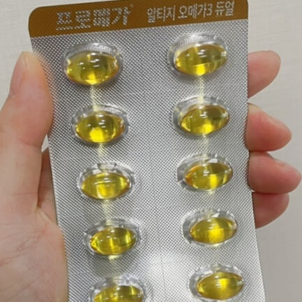 오메가3 듀얼 캡슐