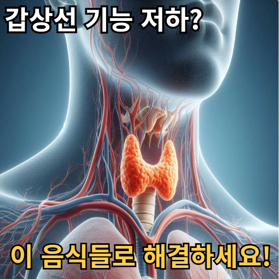 갑상선 기능 저하? 이 음식들로 해결하세요!