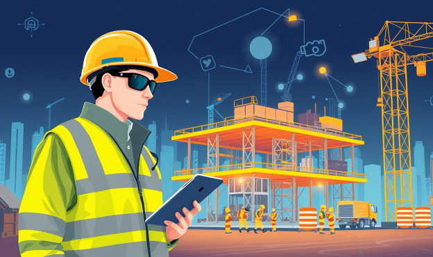 건설 안전 기술에 대한 이미지입니다.