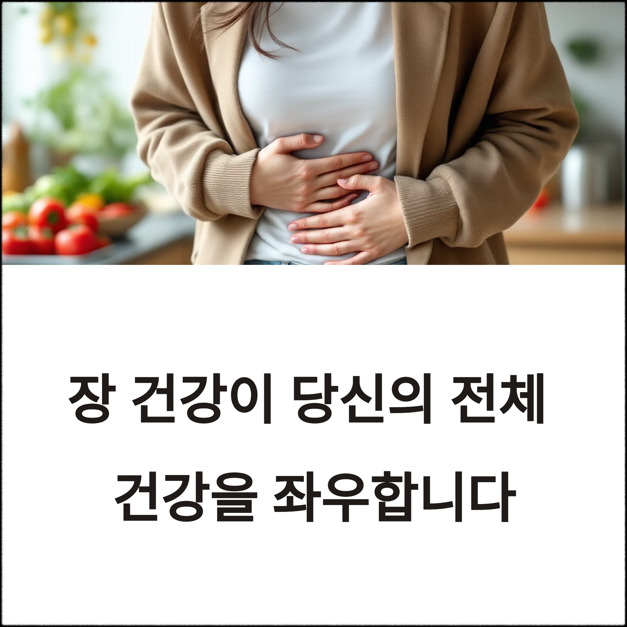 장 건강이 당신의 전체 건강을 좌우합니다