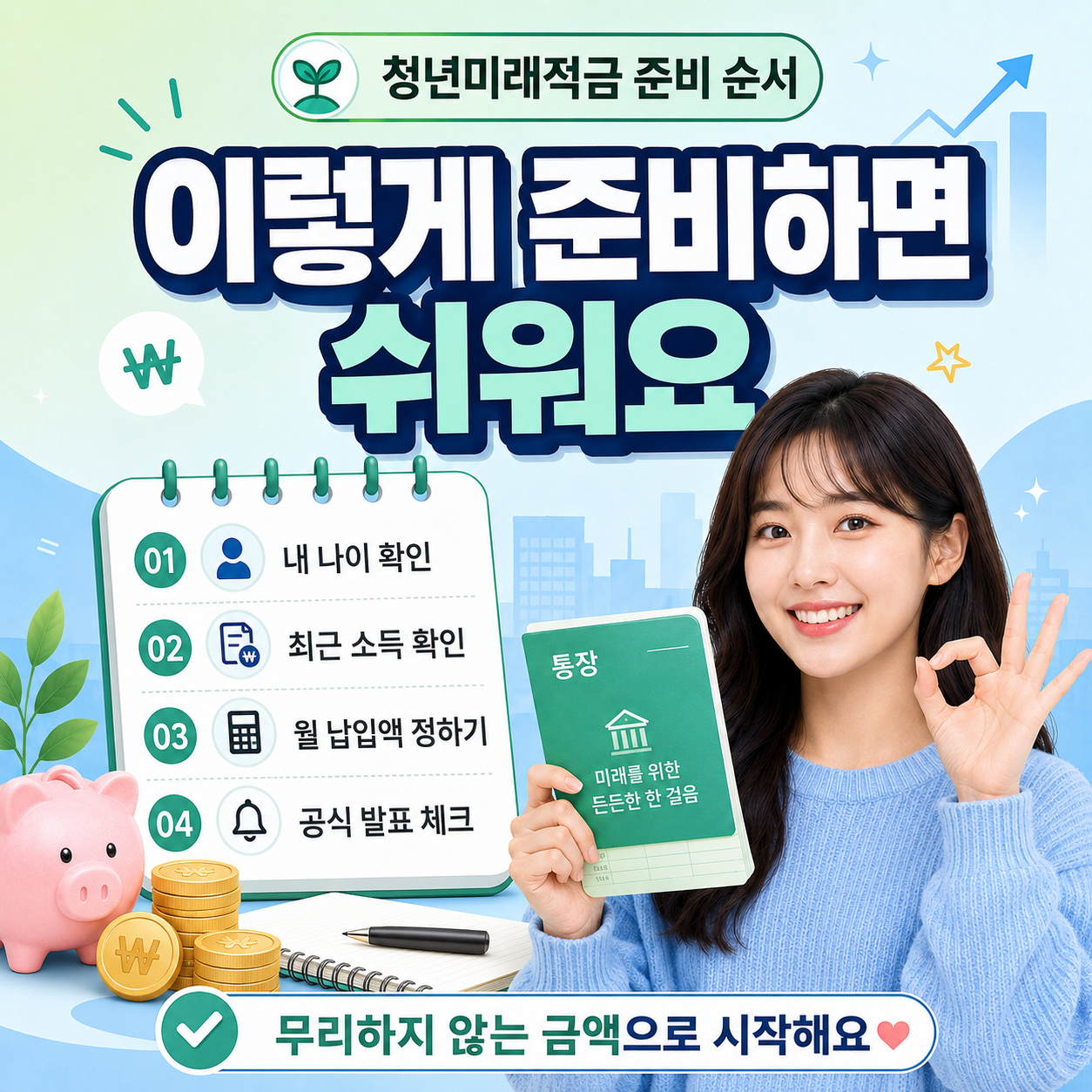 청년미래적금 출시 전 체크리스트 이미지