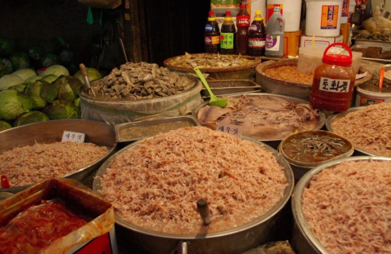 한국 젓갈 숙성 과정 정리