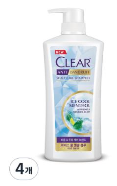 클리어 아이스 쿨 멘솔 샴푸