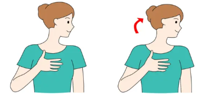 흉쇄유돌근의 스트레칭