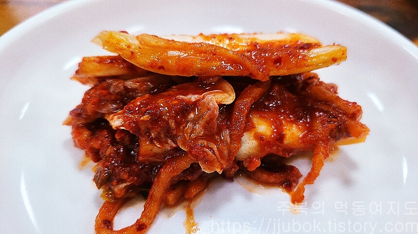 이정혁-계양-동태탕-동태찜-밑반찬-김치