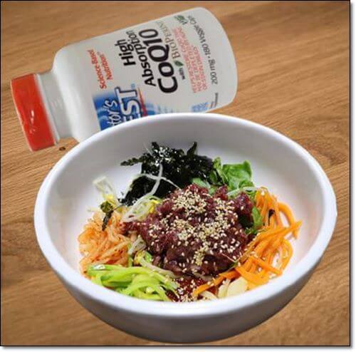 코엔자음쿠텐 음식 및 보충제 