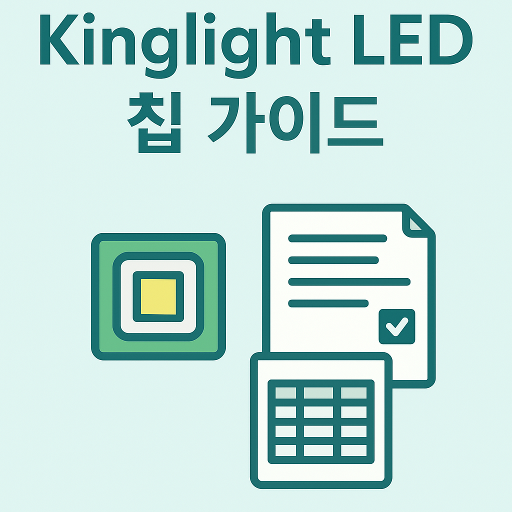 Kinglight(킹라이트) LED 칩 완전 가이드