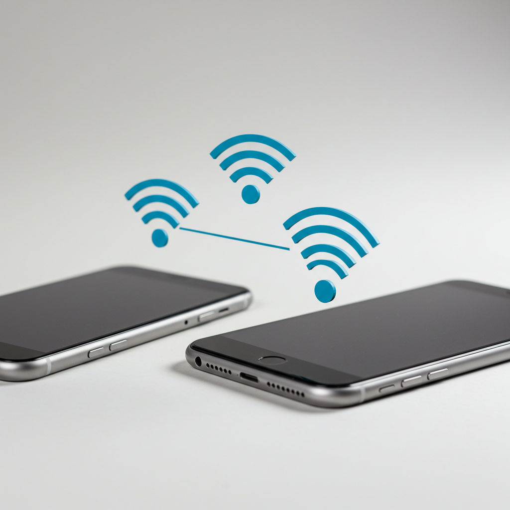 공기계를 데이터 쉐어링으로 활용해 통신비를 절약하는 모습