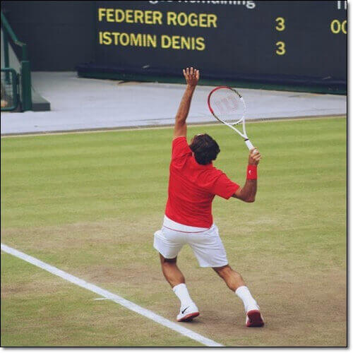 지간신경종에 걸리기 쉬운 테니스 선수