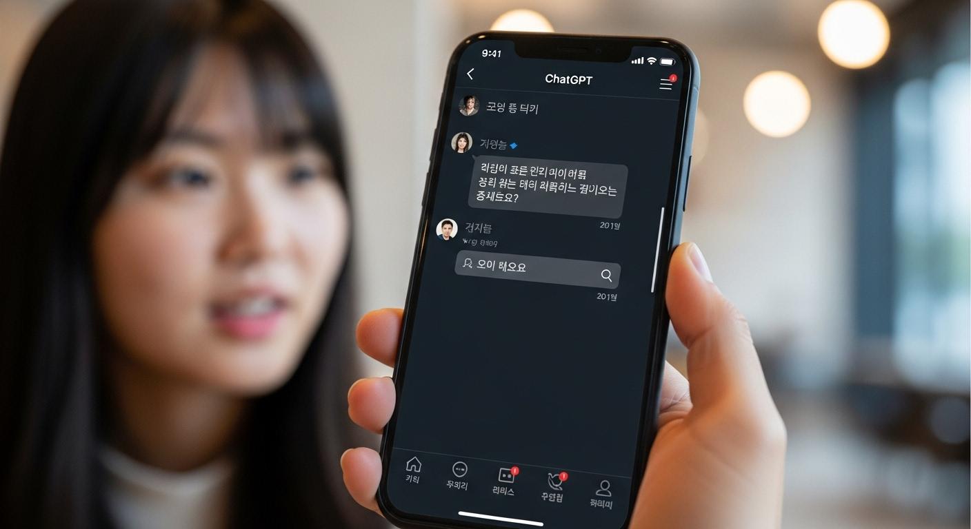 챗지피티 한글 버전