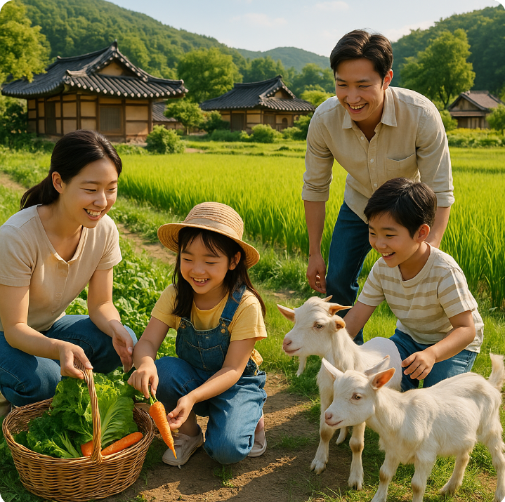 아이와 함께하는 농촌 체험 마을 여행 추천