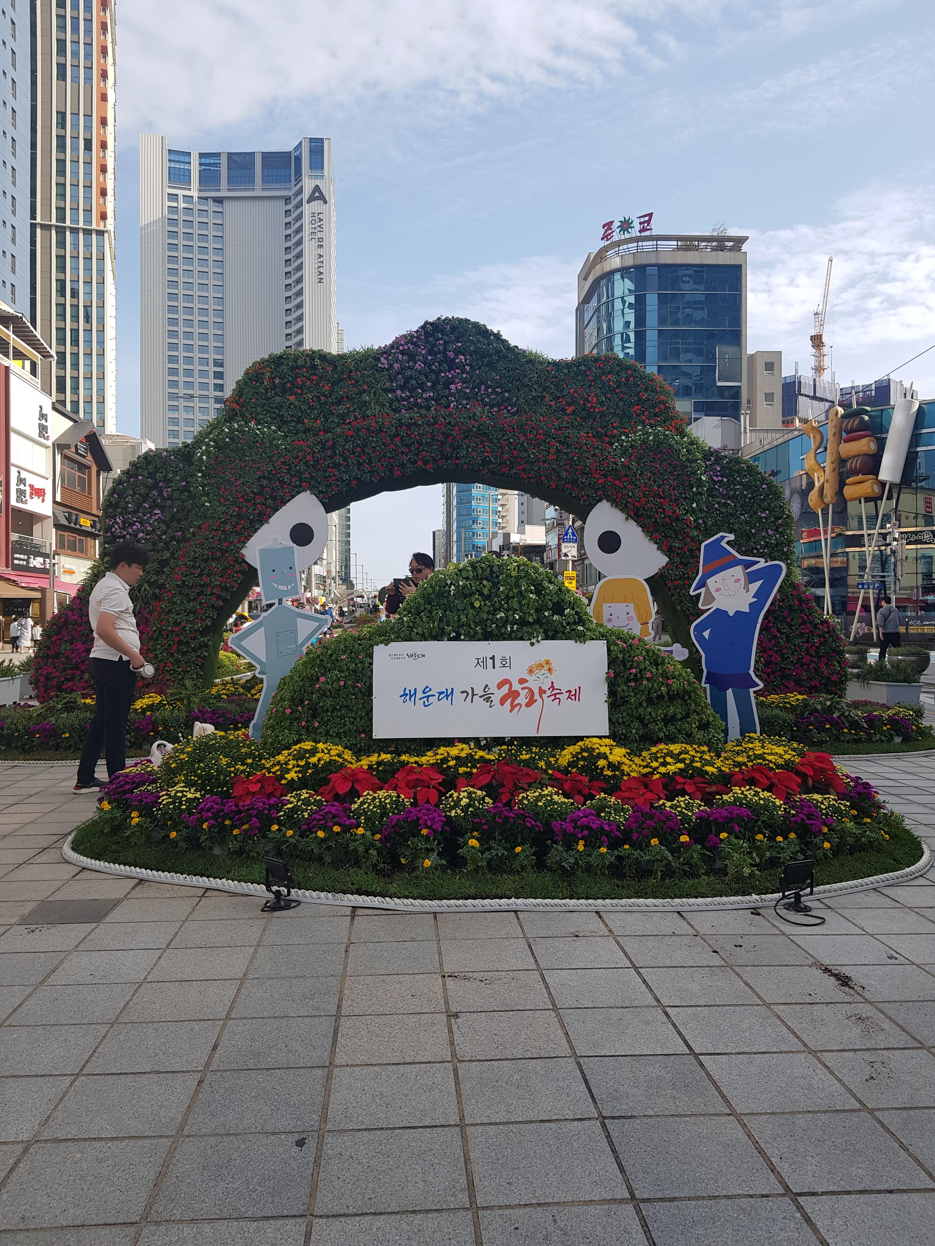 해운대-가을-국화축제
