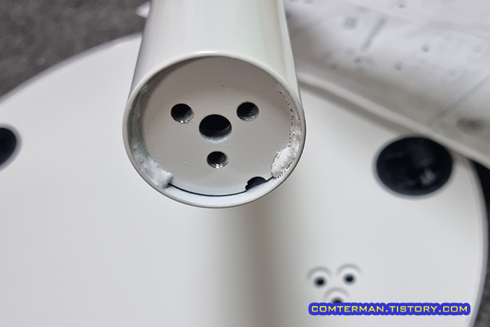 더함 MS11-231L-W 이동식 스탠드 기둥 고정부