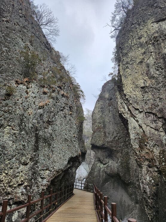 용추폭포가기전