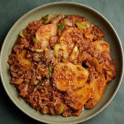 참치감자조림