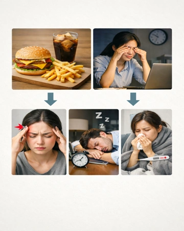 면역력 저하 원인으로 나타나는 몸 변화 신호13