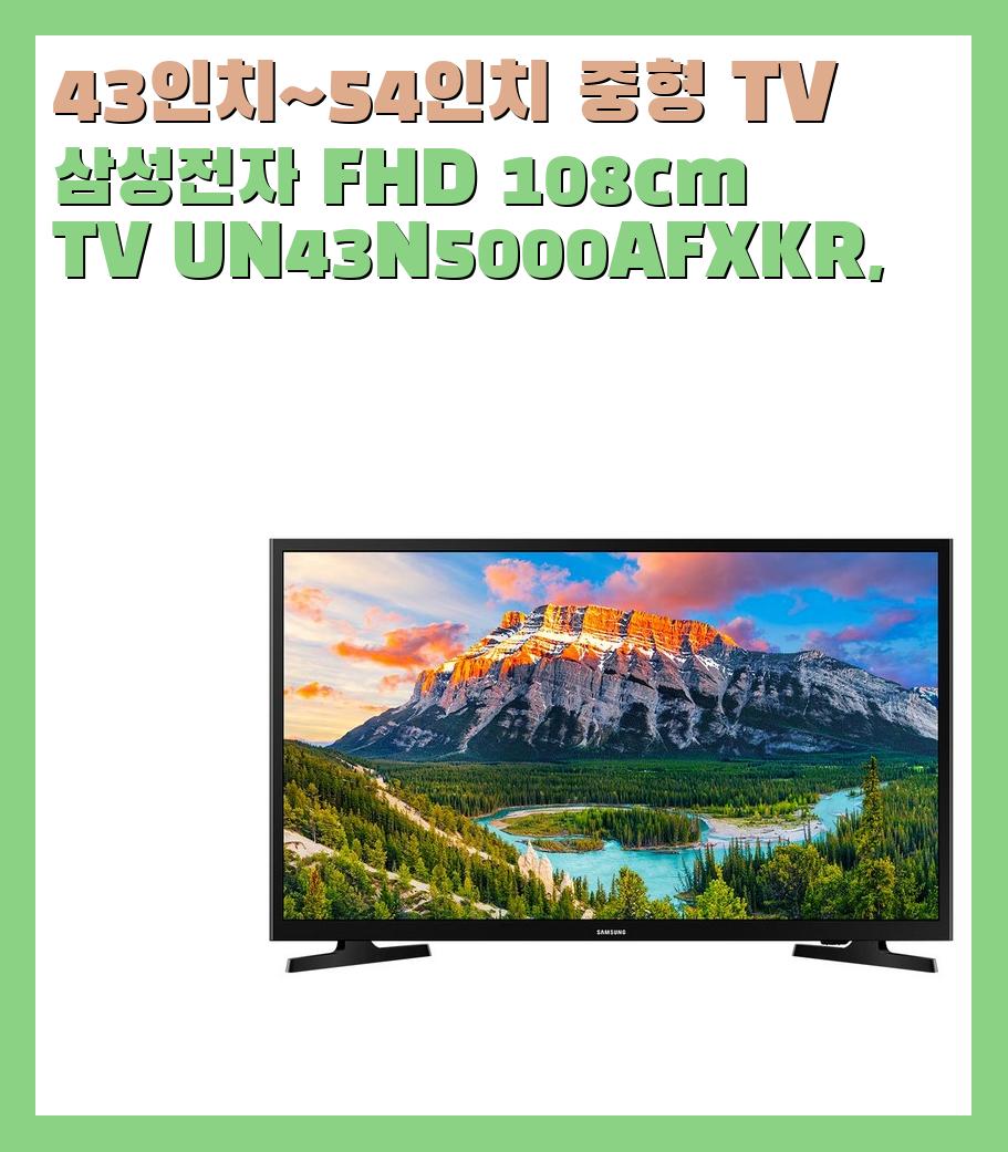 43인치~54인치 중형 TV