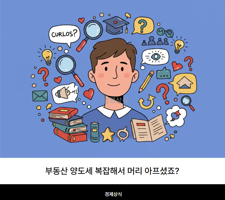 부동산 양도세 복잡해서 머리 아프셨죠? 비과세 조건 핵심만 쏙쏙 뽑아 알려드립니다!