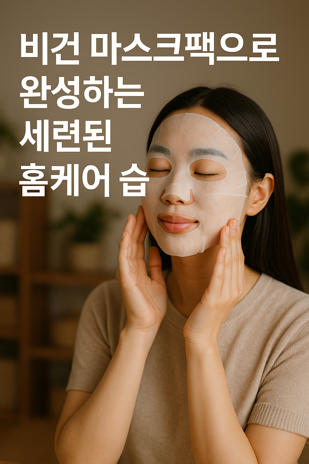 비건 마스크팩