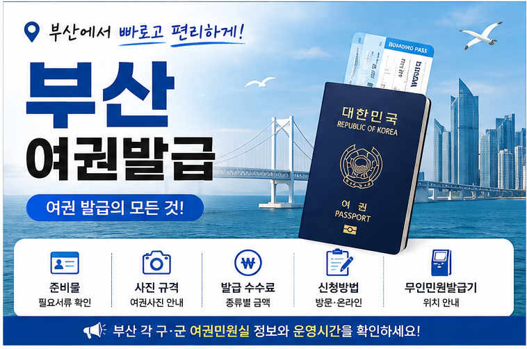 부산진구 여권사진 규격