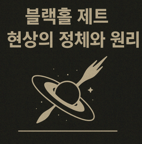 블랙홀 제트 현상의 정체와 원리