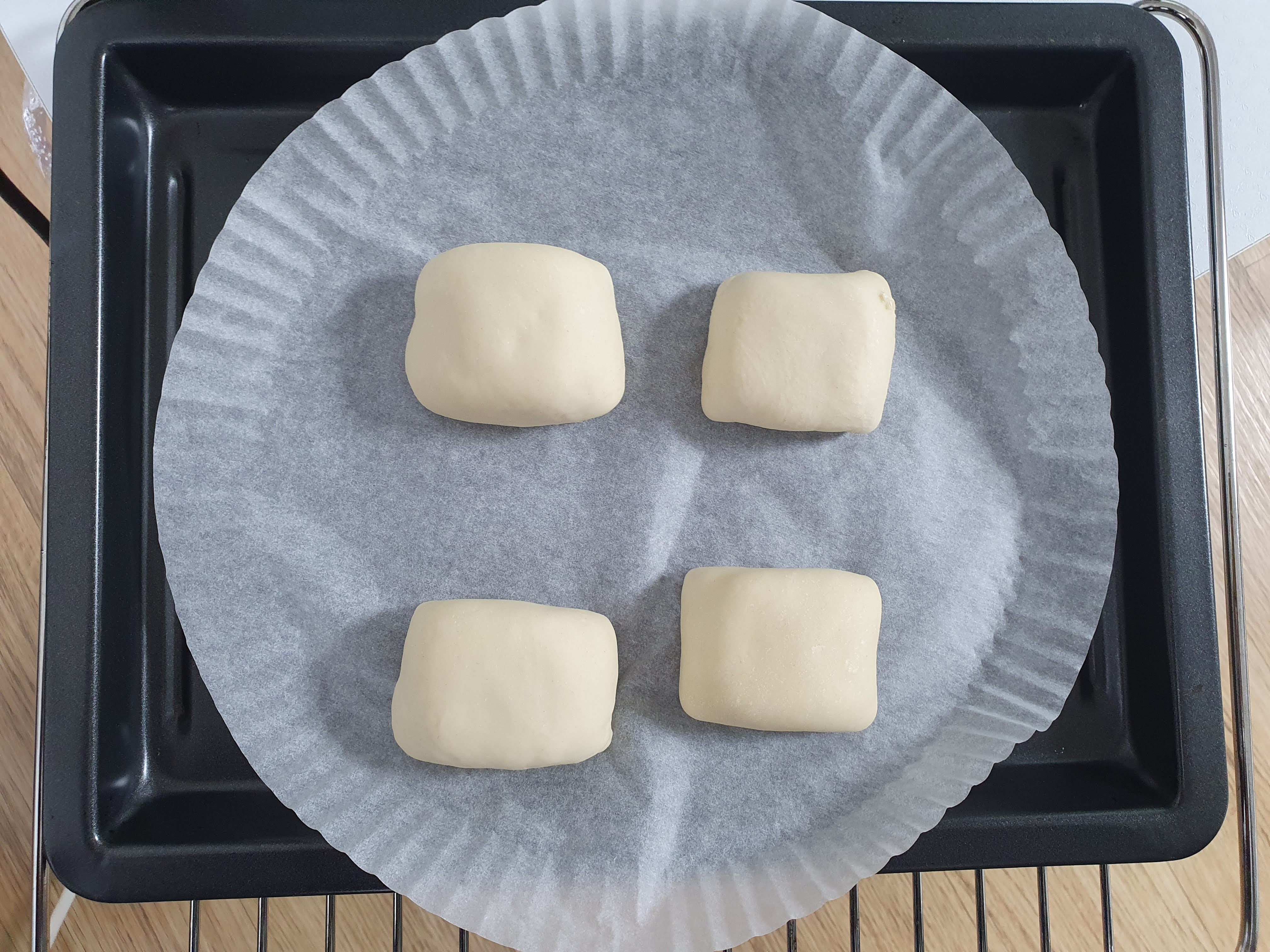 버터 빵 굽기