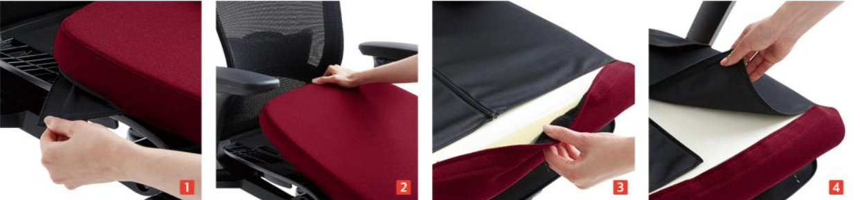 시디즈t50좌판교체순서