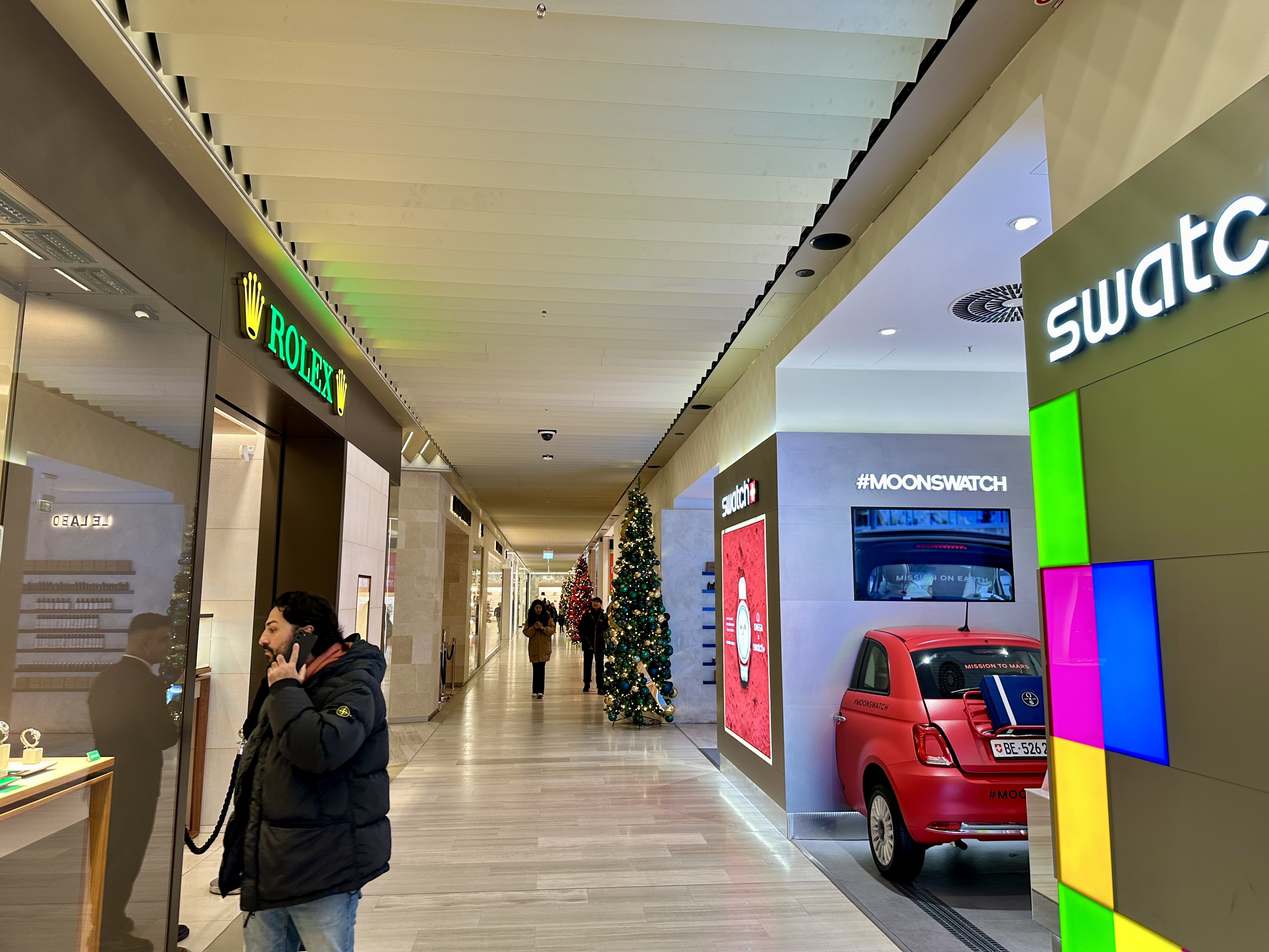베를린 카데베 백화점 롤렉스 매장