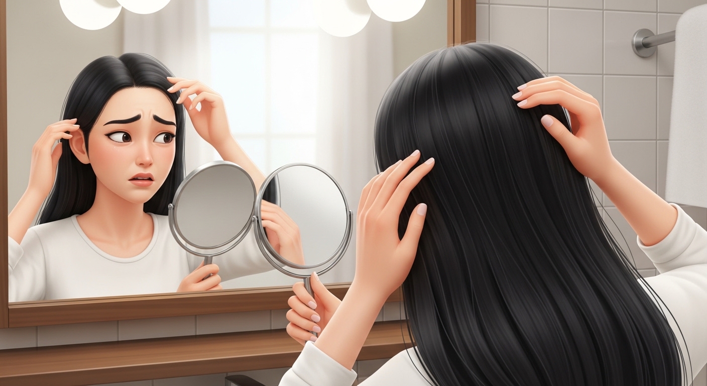 원형탈모, 땜빵