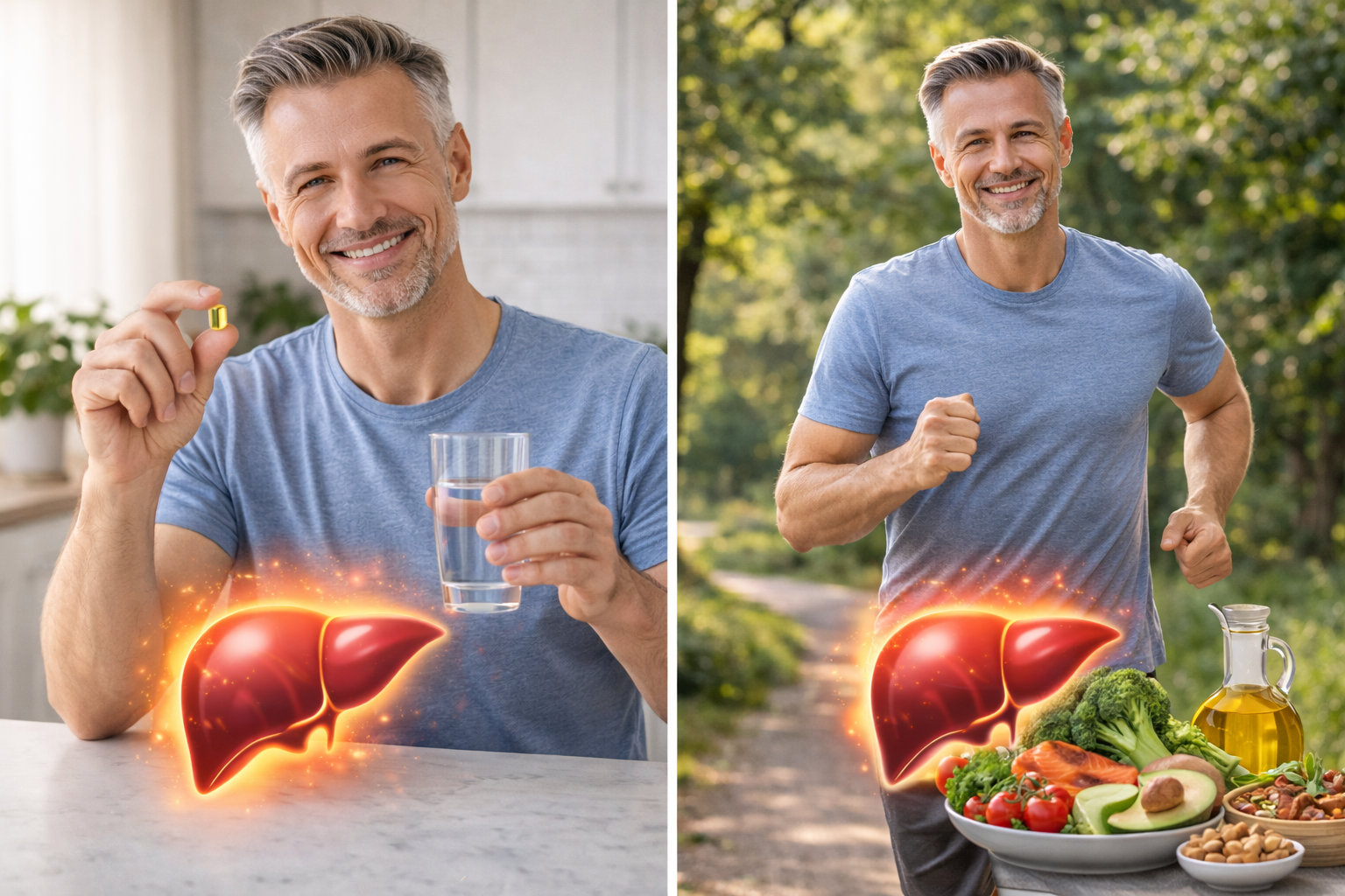 건강한 습관과 빛나는 간