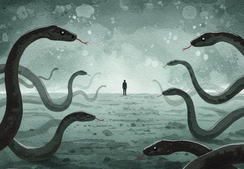 뱀이 여러 마리 나오는 꿈
