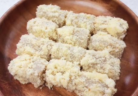 한국의 떡 종류 바나나떡-바나나 인절미