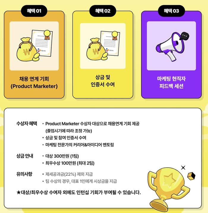 Future Marketer League 혜택