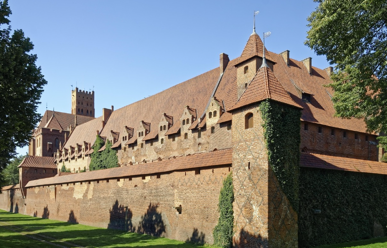 폴란드 말보르크 성 사진