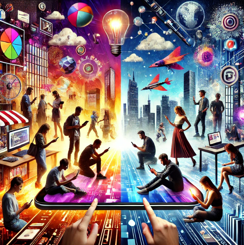 MZ세대와 스마트폰 사진