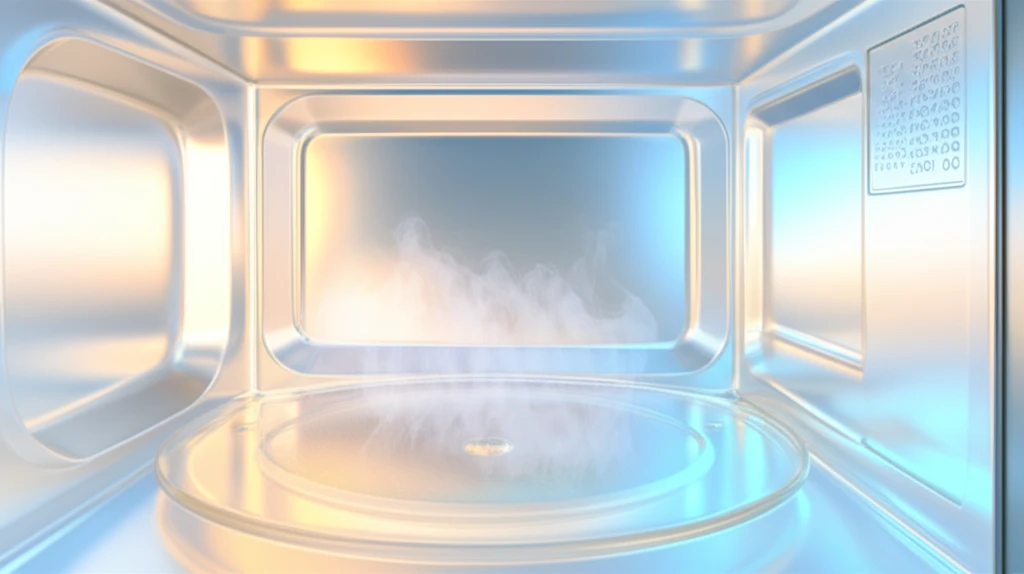 더러운 전자레인지, 이제 안녕! 똑똑..