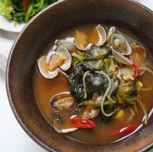 시금치 된장국 끓이는법