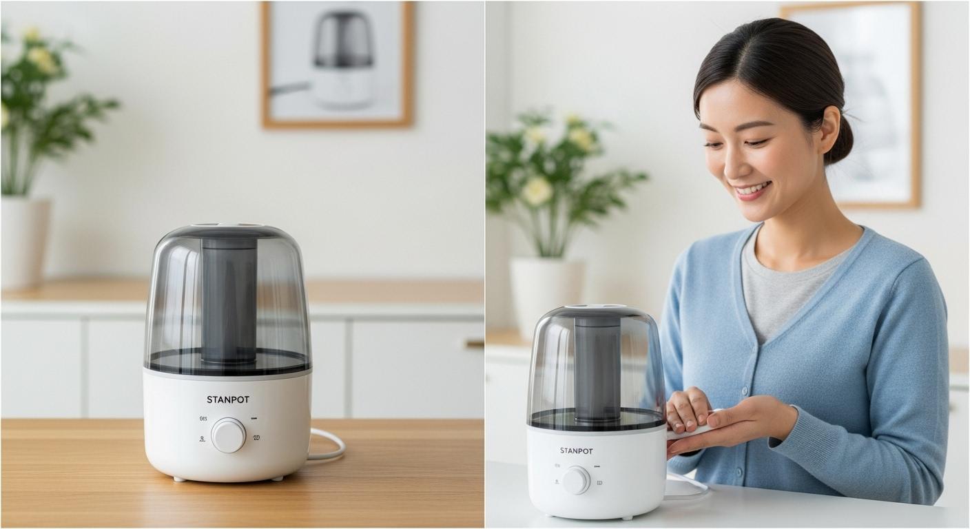 스텐팟 가열식 가습기