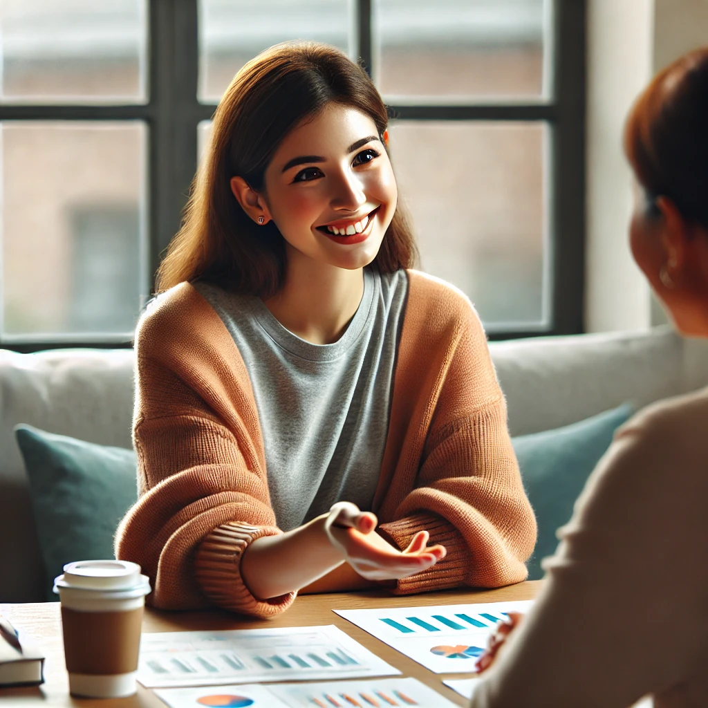 상담 잘하는 학원 선생님 이미지