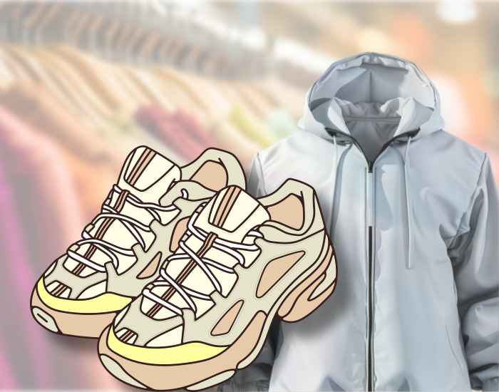 아웃도어 신발 바람막이