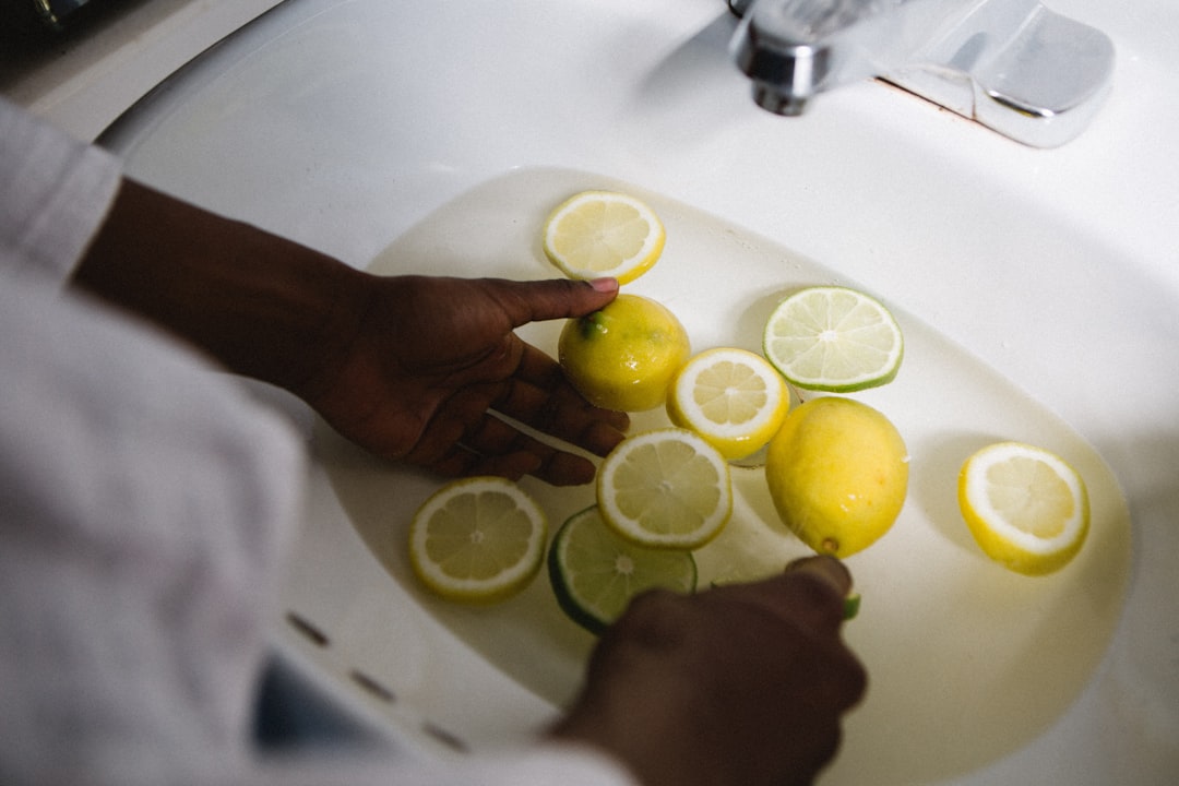 Lemon juice.