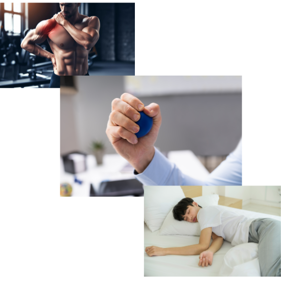 무리한 운동, 스트레스, 부정적 생활 습관