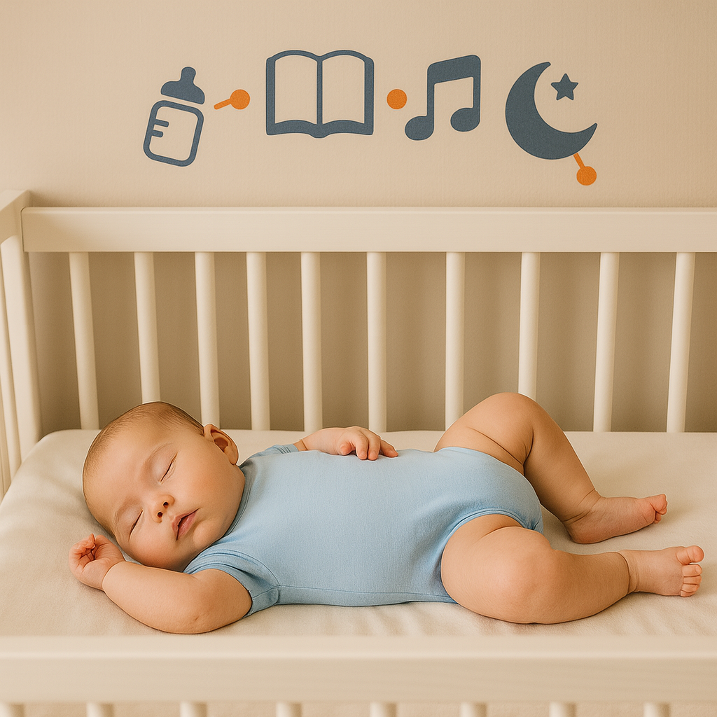 신생아 수면 루틴 만들기 사진