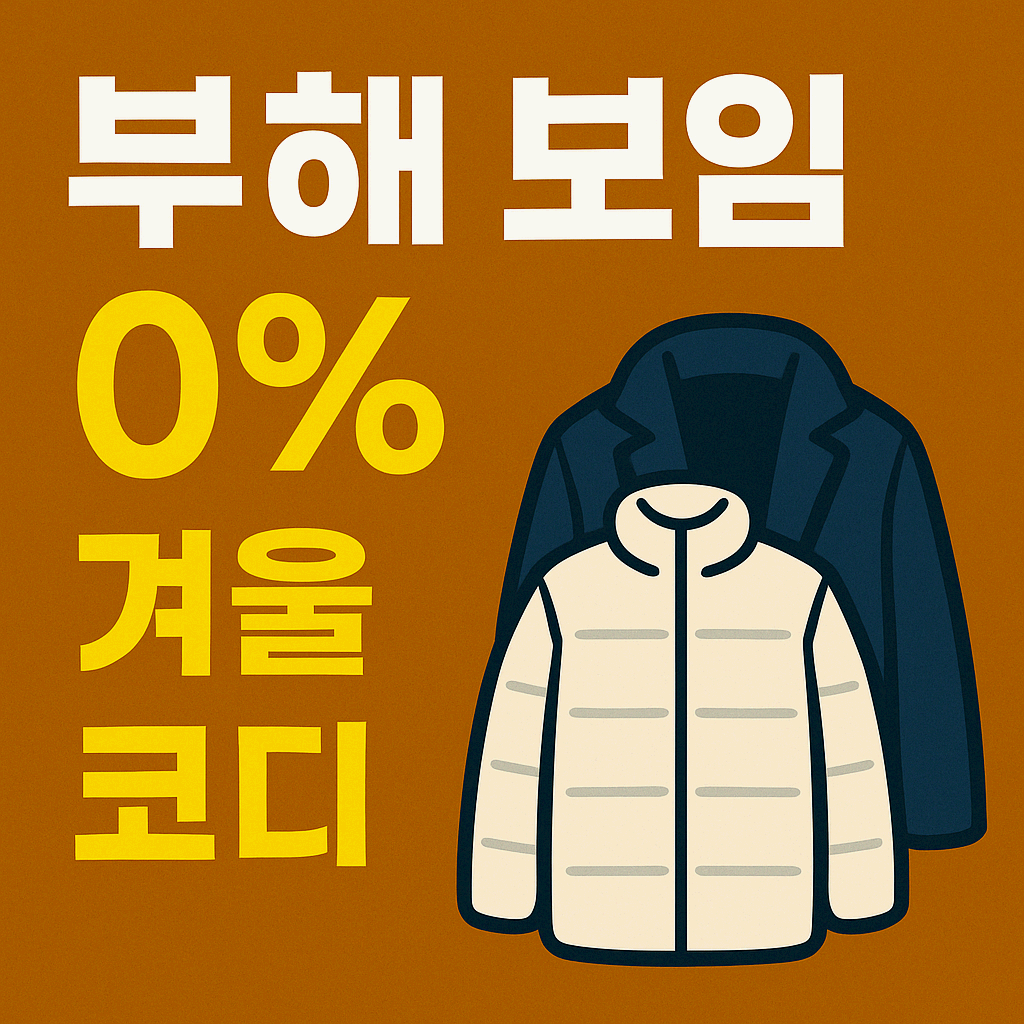 부해 보임 0% 겨울 코디