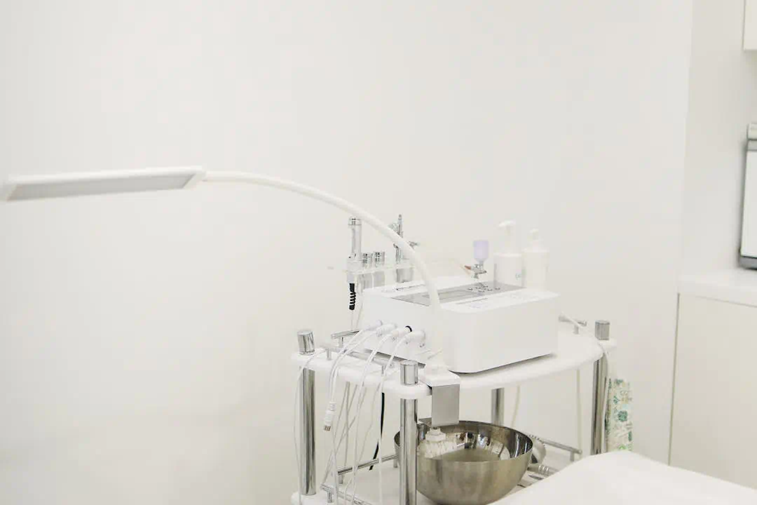 기미 치료하는 피부과의 모습