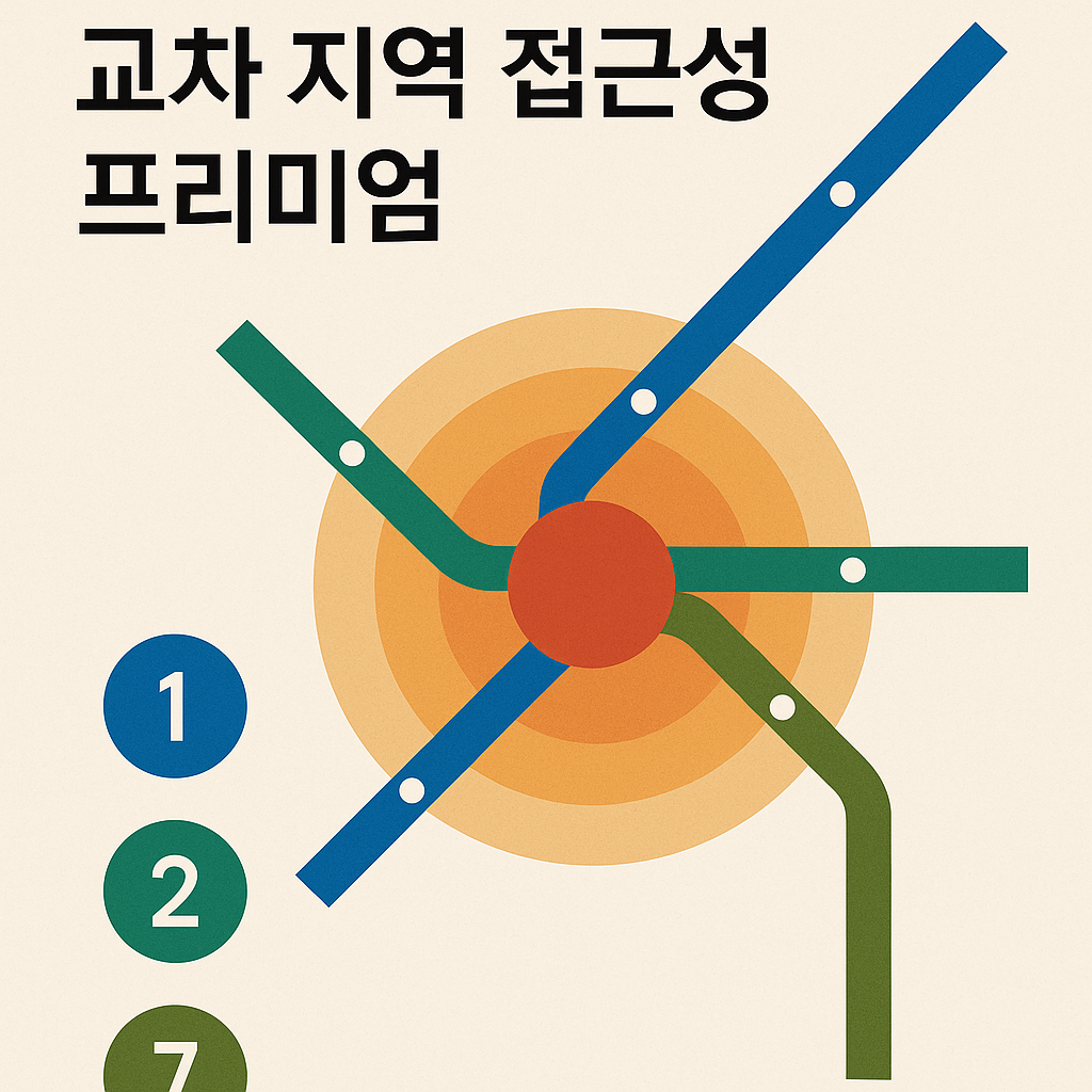 지하철 1·2·7호선 교차 지역 접근성 프리미엄, 왜 강할까? 🚇