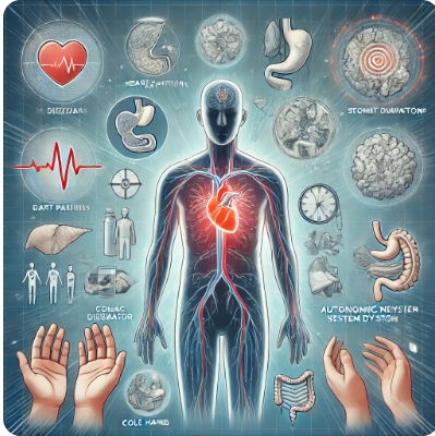 다양한 신체 증상(어지럼증, 두근거림, 소화불량 등)